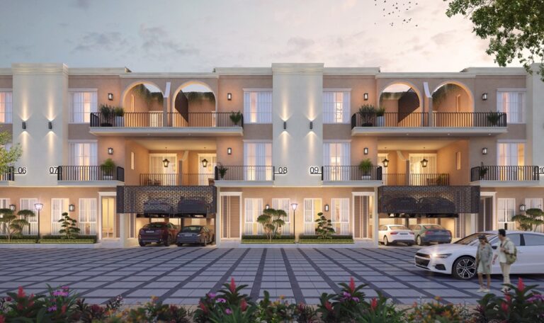 Luxury 4 BHK on Mandi Gwal Pahari Road featuring premium independent houses with modern design